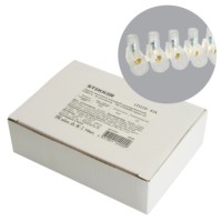 Зажим винтовой концевой изолированный КЗВИ-6 500В, 41А, 10 контактов, поликарбонат LD228-41А