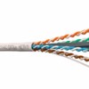 Кабель U/UTP4 cat.6a 4 пары 23 AWG BC 305м одножильный неэкранированный с крестовиной 305м FLUKE TEST Netko Expert СКС